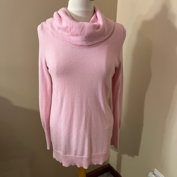 Lauren Ralph Lauren Sweaters - Lauren Ralph Lauren Pink Cowl Neck Sweater Sz S